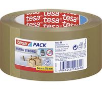 tesa Ruban adhésif d'emballage tesapack Ultra Strong marron 50 mm x 66 m Pack