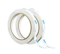 Ruban Adhésif Double Face Extra Fort Type 3M en Mousse PE Blanche 10 mm x 3 m, Épaisseur 1,1 mm, Bande Adhésive Haute Adhérence pour Montage, Maison, Bureau, Voiture et DIY