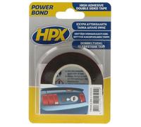 Motip Bande adhésive HSA025 double face Anthracite 19 mm x 2 m