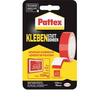 Pattex Ruban adhésif double-face PXMT2 blanc 1,5 m x 19 mm 1 pc