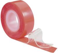 Ruban adhésif double-face TOOLCRAFT 886516 rouge (L x l) 1.5 m x 19 mm 1 pc(s)