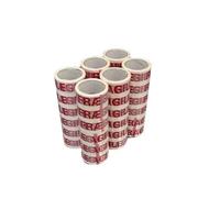 Ruban adhésif emballage 36 rouleaux 50 mm x 66 m fragile - Adhesive Tapes Kit