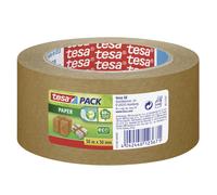 tesa Ruban adhésif colis tesapack STRONG PAPER – 50 m x 50 mm – marron – 1 rlx