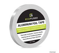 Ruban adhésif en aluminium de qualité supérieure - Réparations de chauffage et climatisation - Conducteur thermique - Résistant à la flamme / l'humidité / La vapeur - Reflète la chaleur et la lumière