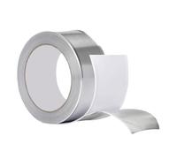 Ruban adhésif en papier d'aluminium pour climatisation, ruban adhésif en papier d'aluminium, film adhésif résistant à la chaleur pour tuyaux | Ruban décoratif multifonctionnel pour la maison