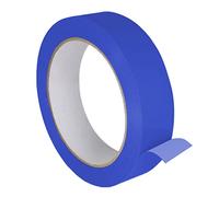 Ruban adhésif en PVC monoface, Bande adhésive - Utilisation universelle - Pour coller et marquer - Différentes couleurs - 25 mm x 66 m, bleu