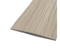 Ruban adhésif en PVC pour bords de porte en bois, bande de transition flexible pour sol stratifié gris, couvre-joint pour porte et sol en vinyle