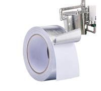Ruban adhésif haute résistance, imperméable et portable | Ruban métallique adhésif isolant argenté | Pour conduits, four, sèche-linge, fenêtre, porte, plafond, intérieur et extérieur