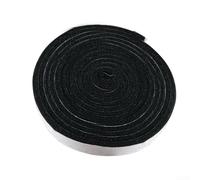 Ruban adhésif haute température pour barbecue Kamado Fumoirs - 4,6 m × 2,5 cm, bande d'étanchéité en feutre de fibre d'aramide, joint de porte de four résistant à la chaleur