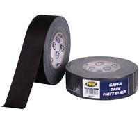 Ruban adhésif HPX Gaffer noir mat, 48 mm x 50 m - Rubans adhésifs et plus encore