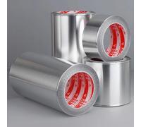 Ruban adhésif imperméable à haute température, feuille d'aluminium, isolation thermique, ruban haute température, papier d'étain, réparation, tissu auto-adhésif 30MM wide