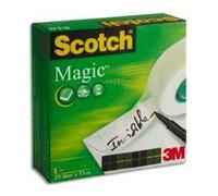 Scotch - Ruban adhésif Invisible Magic - 4 rouleaux, 19 mm x 33 m