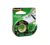 Ruban adhésif magic 810, invisible, en devidoir 19mm x 7,5 m scotch 11219