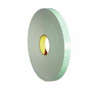 Ruban adhésif mousse double face polyuréthane 3x25mm - 3M - 1152702