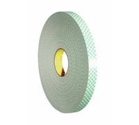 Ruban adhésif mousse double face polyuréthane 3x25mm - 3M - 1152702