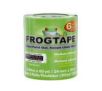 Ruban Adhésif Multi-Surface FrogTape Shurtape 24Mm X 55M 6 Paquet SHU240659
