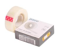 Ruban adhésif Pavo invisible - Largeur 19 mm x longueur 33 m