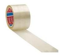 tesa Ruban adhésif polypropylène extralarge transparent 75 mm x 66 m - Lot de 4