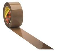 Ruban d'emballage marron - Scotch - 50 mm x 66 m - Épaisseur 0,075 mm - Haute performance - Extrêmement résistant