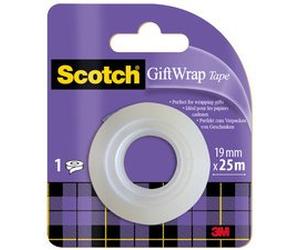 Ruban adhésif pour cadeau 'GiftWrap Tape', 19mm x 25m