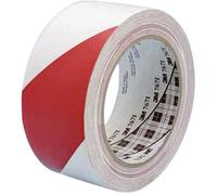 Ruban adhésif PVC 764i 3M 767RW50 rouge/blanc (L x l) 33 m x 50 mm résine caoutchouc 1 pc(s)
