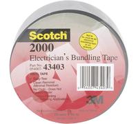 3M Ruban adhésif universel Scotch 2000, gris, 50 mm x 46 m, 0,15 mm, 24 morceaux