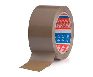 Ruban adhésif PVC Tesa 66 m x 50 mm havane