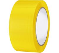 Ruban adhésif PVC TOOLCRAFT 832450G-C jaune (L x l) 33 m x 50 mm caoutchouc 1 pc(s)