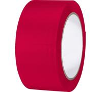 Ruban adhésif PVC TOOLCRAFT 832450R-C rouge (L x l) 33 m x 50 mm caoutchouc 1 pc(s)