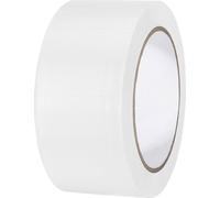 Ruban adhésif PVC TOOLCRAFT 832450W-C blanc (L x l) 33 m x 50 mm caoutchouc 1 pc(s)