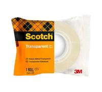 Ruban adhésif Scotch 19 mm x 33 m transparent
