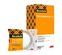 Ruban adhésif Scotch 19 mm x 66 m transparent