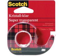 Ruban adhésif Scotch® Crystal Clear 600 3M 600H1210 transparent (L x l) 10 m x 12 mm