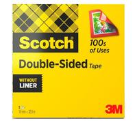 Ruban adhésif Scotch double face transparent