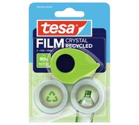 Film ruban adhésif ECO & CRYSTAL + dévidoir, blister