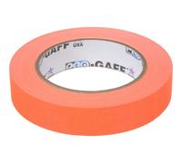 Ruban adhésif textile Pro Tapes Pro Gaff 24 mm x 22,8 m, orange fluorescent