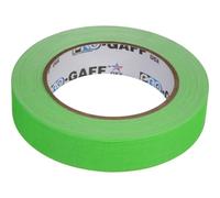 Ruban adhésif textile Pro Tapes Pro Gaff 24 mm x 22,8 m, vert fluorescent