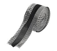 Ruban adhésif thermocollant pour ourlet - 20 m - Très résistant - Pour pantalons, jeans, jupes - Kit de réparation rapide - Noir