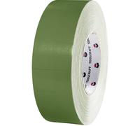 Toolcraft Ruban adhésif tissé militaire 80DT Vert olive 50 m x 50 mm Caoutchouc 1 pc(s)