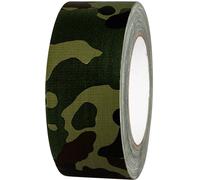 Ruban adhésif toilé 80B50L25CC TOOLCRAFT 80B50L25CC camouflage (L x l) 25 m x 50 mm adhésif thermofusible 1 pc(s)