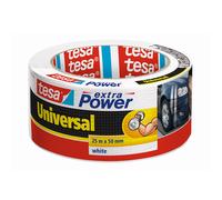 Ruban adhésif toilé extra Power Universal 25 m x 50 mm blanc TESA