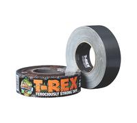 Ruban adhésif toilé extrêmement résistant T-Rex gris graphite 32m x 48mm