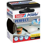Ruban adhésif toilé tesa® extra Power tesa 56343-00034-03 noir (L x l) 2.75 m x 38 mm caoutchouc 1 pc(s)