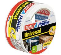 Ruban adhésif toilé tesa® extra Power tesa 56348-00005-05 blanc (L x l) 10 m x 50 mm caoutchouc 1 pc(s)