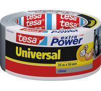 Ruban adhésif toilé tesa® extra Power tesa 56388-00000-16 argent (L x l) 25 m x 50 mm caoutchouc 1 pc(s)