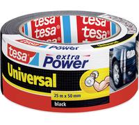 Ruban adhésif toilé tesa® extra Power tesa 56388-00001-07 noir (L x l) 25 m x 50 mm caoutchouc 1 pc(s)