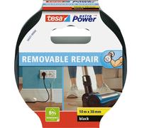 Ruban adhésif toilé tesa® extra Power tesa 56431-00000-00 noir (L x l) 10 m x 38 mm caoutchouc 1 pc(s)