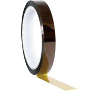 Toolcraft Ruban adhésif 911XB1233C silicone ambre – 33 m x 12 mm – 1 rouleau