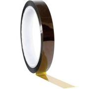 Ruban adhésif TOOLCRAFT 911XB1233C ambre (L x l) 33 m x 12 mm silicone 1 pc(s)