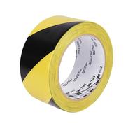 Ruban Adhésif Vinyle Marquage De Sécurité 3M 766, Jaune/Noir, 50 mm x 33 m | Auto-adhésif